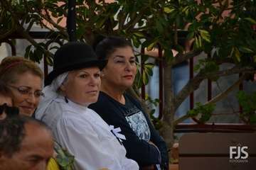 Misa, desfile del ganado y procesión religiosa en el Valle de los Nueve de Telde (Foto Francisco Javier Santana)